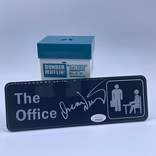 The Office Oscar Nunez Autographed (Oscar Martinez) JSA Witness Certified 3"x9" Sign