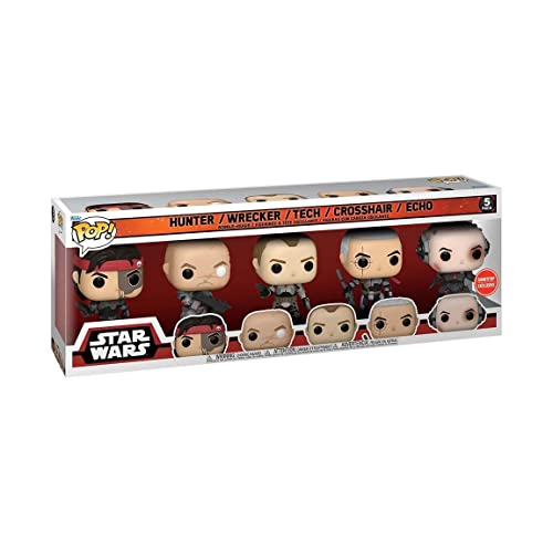 POP! Star Wars: The Bad Batch Vinyl Figure 5 Pack Exclusive Pop