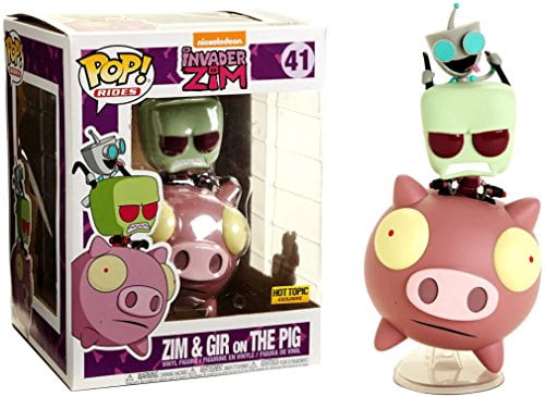 Funko Pop! Rides #41 Invader Zim: Zim and Gir on The Pig