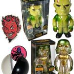 Dr. Frankenstein's Monster Collection Limited Hikari Vinyl 8" Premium Figure Bundled with Classic Character Creature Black Lagoon Glitter + Universal Capsule + Mystic Powers Devil Sticker 4 Items Dr. Frankenstein's Monster Collection Limited Hikari Vinyl 8" Premium Figure Bundled with Classic Character Creature Black Lagoon Glitter + Universal Capsule + Mystic Powers Devil Sticker 4 Items