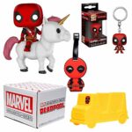 Funko Marvel Collector Corps Subscription Box - Deadpool Theme, July, Multicolor Funko Marvel Collector Corps Subscription Box - Deadpool Theme, July, Multicolor