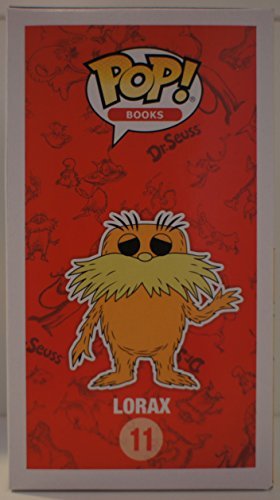 Funko Pop Books: Dr. Seuss Lorax (Flocked) Collectible Figure - Summer Convention Exclusive