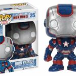 Funko POP Marvel Iron Man Movie 3: Iron Patriot Action Figure