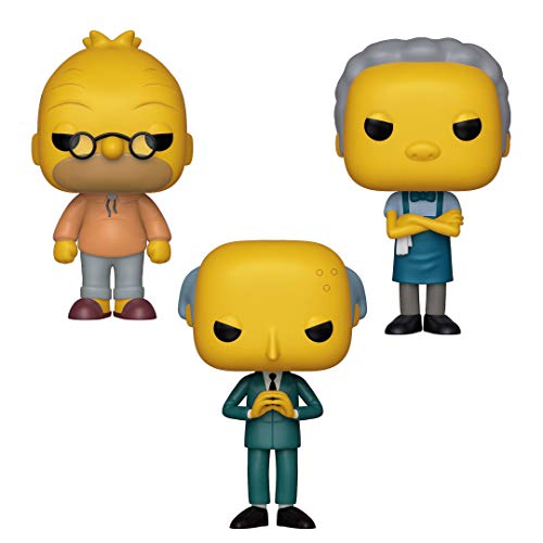 Funko Animation: Pop! Simpsons Collectors Set 2 - Abe, Moe, Mr. Burns