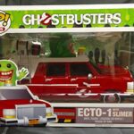 Funko Ghostbusters Funko POP! Movies ECTO-1 with Slimer Exclusive Vinyl Figure Set