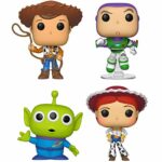 Funko Disney: POP! Toy Story 4 Collectors Set 1 - Woody, Buzz, Alien, Jessie