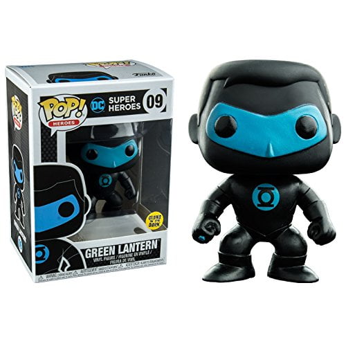 Funko Pop! Vinyl Justice League Green Lantern Silhouette Glow in the Dark Entertainment Earth Exclusive