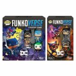 Funko Pop! - Funkoverse DC Comics Strategy Game Bundle of 2 - Base Game DC 100 and Expandalone DC 101 Funko Pop! - Funkoverse DC Comics Strategy Game Bundle of 2 - Base Game DC 100 and Expandalone DC 101