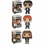 Funko Harry Potter POP! Movie Vinyl Collectors Set: Harry Potter, Ron Weasley & Hermione Action Figure Funko Harry Potter POP! Movie Vinyl Collectors Set: Harry Potter, Ron Weasley & Hermione Action Figure
