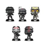 Funko Pop! Bad Batch Set of 5: Hunter, Wrecker, Tech, Crosshair and Echo