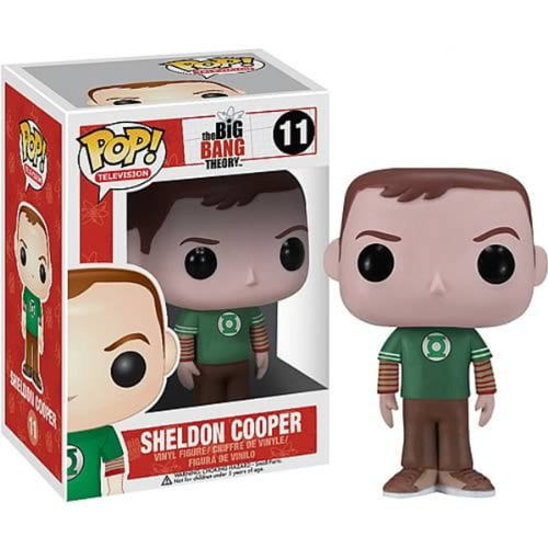Funko POP Television: Sheldon Cooper Green Lantern Vinyl Figure,Colors May Vary