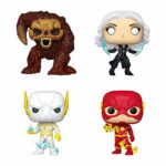 Funko Pop! DC Comics The Flash Set of 4: The Flash, Killer Frost, Bloodwork and Godspeed
