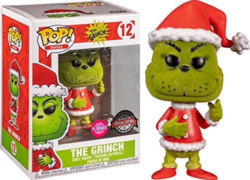 Funko POP The Grinch Dr. Seuss #12 Flocked Special Edition