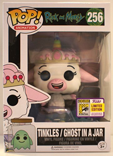 Funko POP! Rick and Morty - Tinkles & Ghost in a Jar Summer Convention Exclusive 2017 SDCC