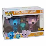 Funko POP Disney:Lilo & Stitch 3 Pack Stitch,Scrump & Angel Hot Topic Exclusive