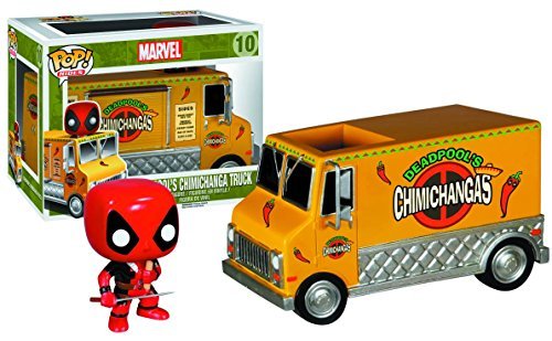 Funko Pop Rides Deadpool's Chimichanga Truck Action Figure
