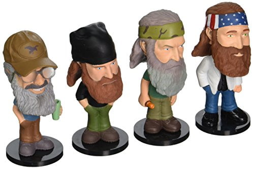 Funko Duck Dynasty Mini Wacky Wobbler Set (4-Piece)