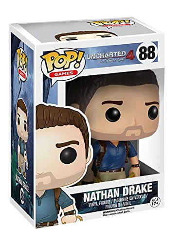 Funko POP Games: Uncharted Action Figure - Nathan Drake,Multi-colored