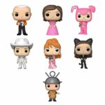 Funko Pop! TV Set of 7 - Friends: Gunther, Rachel in Pink Dress, Chandler as Bunny, Cowboy Joey, Music Video Phoebe, Monica as Catwoman and Ross as Sputnik