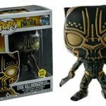 FunKo POP! Marvel Black Panther Erik Killmonger Glow In The Dark Panther Exclusive