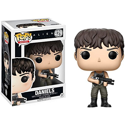 Funko Daniels POP! Movies x Alien - Covenant Vinyl Figure + 1 Free Classic Sci-fi & Horror Movies Trading Card Bundle (13096)