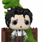 Funko POP Deluxe: Edward Scissorhands - Edward & Dino Hedge, Multicolor, 5 inches