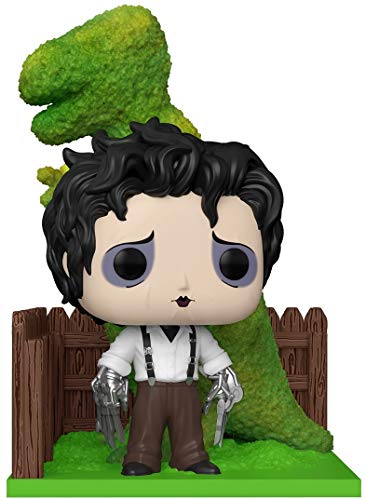 Funko POP Deluxe: Edward Scissorhands - Edward & Dino Hedge, Multicolor, 5 inches