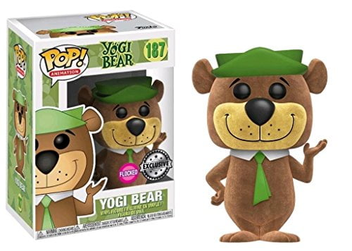 Funko Pop Animation Yogi Bear Flocked Vinyl Figure 187