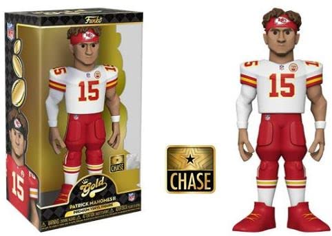 Funko Patrick Mahomes (Kansas City Chiefs) Gold 12" NFL Chase