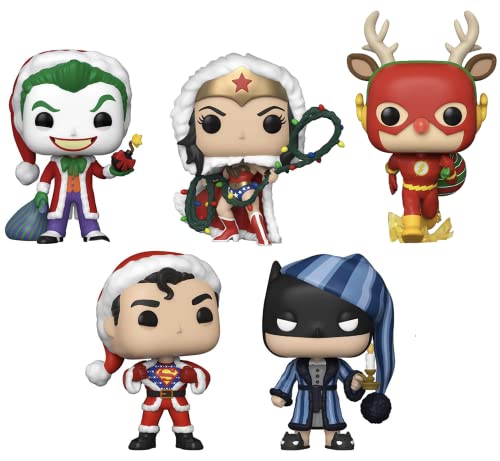 Funko Pop! DC Comics Holiday Collection, 3.75" (Set of 5)
