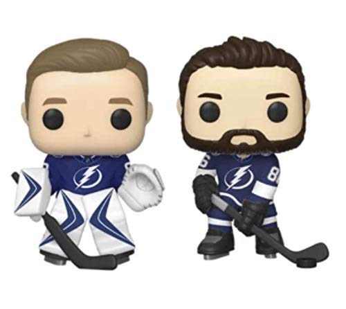 Funko Pop! NHL: Tampa Bay Lightning Collectible Vinyl Figures, 3.75" (Set of 2)