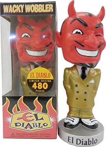 Funko Wacky Wobbler El Diablo (Gold Suit) Limited Edition 480 Pieces