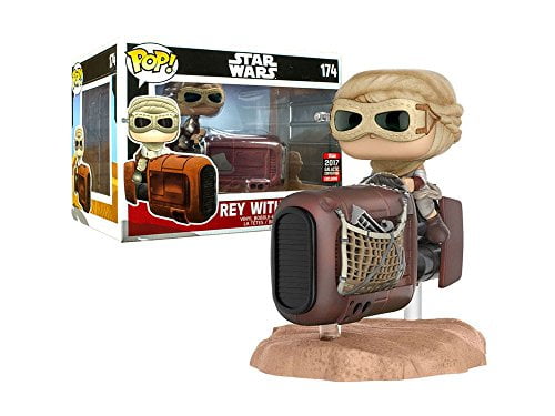 Funko Pop! Star Wars 174 Rey with Speeder Exclusive