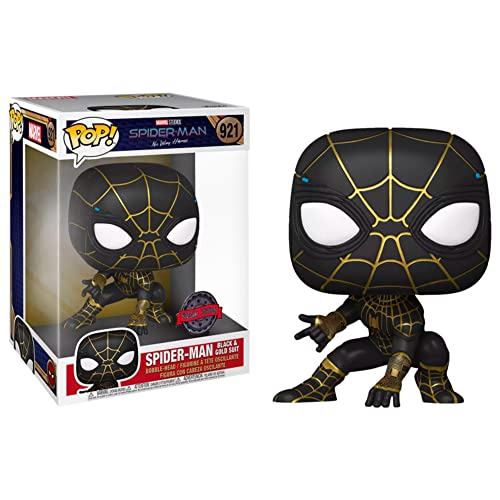 Funko Spiderman NWH Pop Figure, Black and Gold, 10-Inch Target Exclusive