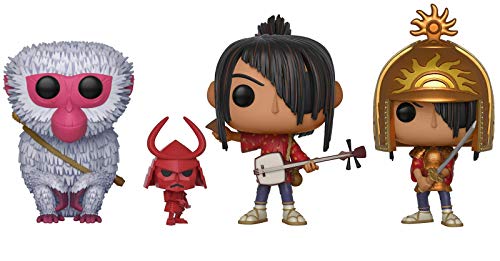 Funko Pop! Movies: Kubo The Two Strings Collectible Vinyl Figures, 3.75" (Set of 3)