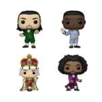 Funko Pop! Hamilton Set of 4 - Alexander Hamilton (Act 2), James Madison, King George and Thomas Jefferson Funko Pop! Hamilton Set of 4 - Alexander Hamilton (Act 2), James Madison, King George and Thomas Jefferson