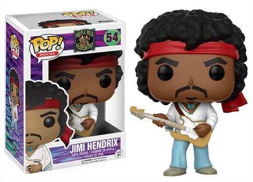 Funko Pop Rocks: Music - Jimi Hendrix Woodstock Toy Figure
