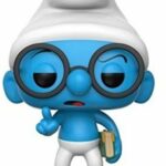 Funko Pop Animation Brainy Smurf Toy