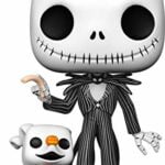 Funko Pop! Disney: The Nightmare Before Christmas - 10 Inch Jack Skellington with Zero