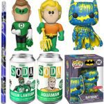 Art Bat Figure Exclusive Batman Artist Pop! Print Superhero + Green Lantern Vinyl Bundled with Retro DC Comics Soda Can Aquaman + Comic Pencil 3-Items Art Bat Figure Exclusive Batman Artist Pop! Print Superhero + Green Lantern Vinyl Bundled with Retro DC Comics Soda Can Aquaman + Comic Pencil 3-Items