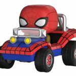 Funko Pop Rides Marvel Spider-Man with Spider Mobile Bobblehead Figure