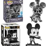 Boat Art Mickey Figure Disney Pop! Characters Bundled with Artist Series Steamboat Willie Exclusive + Plane Crazy Mickey Mouse Archives Black & White 2 Items Boat Art Mickey Figure Disney Pop! Characters Bundled with Artist Series Steamboat Willie Exclusive + Plane Crazy Mickey Mouse Archives Black & White 2 Items