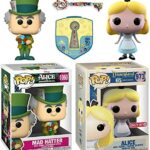 Hat Disneyland Resort Attractions Figure Exclusive Theme Park Bundled with Anniversary Alice in Wonderland Pop! + The Mad Hatter + Mini Key Pin Collector Pack 3 Item Hat Disneyland Resort Attractions Figure Exclusive Theme Park Bundled with Anniversary Alice in Wonderland Pop! + The Mad Hatter + Mini Key Pin Collector Pack 3 Item