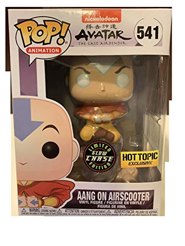 Funko Pop! Avatar The Last Airbender Aang on Airscooter Glow Chase GITD Exclusive