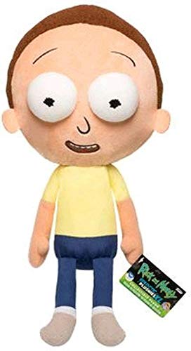 Funko Rick and Morty Galactic Plushies: Smiling Morty - 16 Inch Plush Doll - FYE Exclusive