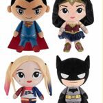 Funko DC Hero Plushies Bundle Set of 4: Batman vs Superman - Batman Superman Wonder Woman & Suicide Squad Harley Quinn Plush