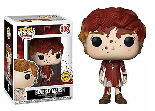 Funko Pop! Movies | Stephen King's IT | Bloody BEVERLY MARSH CHASE Variant | Limited Edition | Vinyl Figure