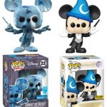 Diamond Art Mickey Figure Disney Pop! Characters Bundled with Artist Series Conductor Exclusive + World 50th Collection Pop! PhilharMagic Mickey Mouse Musical 2 Items Diamond Art Mickey Figure Disney Pop! Characters Bundled with Artist Series Conductor Exclusive + World 50th Collection Pop! PhilharMagic Mickey Mouse Musical 2 Items