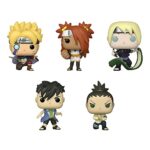 Funko Pop! Marvel Boruto Set of 5 - Boruto w/Marks, Cho-Cho, Inojin, Kawaki and Shikadai