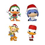 Funko Pop! Disney Holiday 2021 Set of 4 - Daisy Duck, Donald Duck, Eeyore and Tigger Funko Pop! Disney Holiday 2021 Set of 4 - Daisy Duck, Donald Duck, Eeyore and Tigger